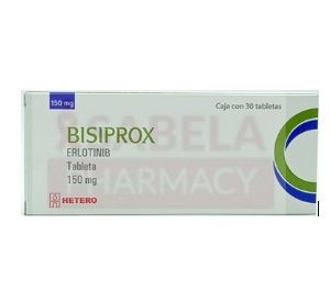 ERLOTINIB BISIPROX 150 MG C/30 TABS HETE