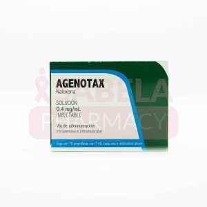 NALOXONA 0.4MG/ ML AGENOTAX