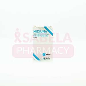 DAUNORUBICINA MEXUNA 20 MG SOL INYECT C/