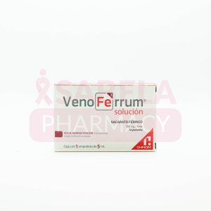 SACARATO FÉRRICO VENOFERRUM 100 MG SOL.