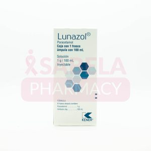 PARACETAMOL LUNAZOL SOL INYECT 1 G/ 100 ML KENER