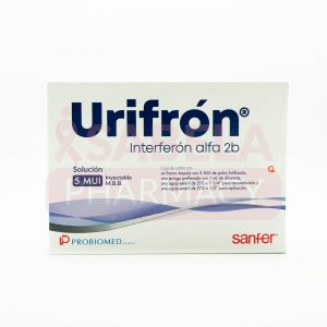 INTERFERON ALFA 2B URIFRON 1 FA 5 MUI 1M