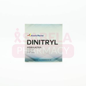 HIDRALAZINA DINITRYL 20 MG/ ML ALVARTIS PHARMA