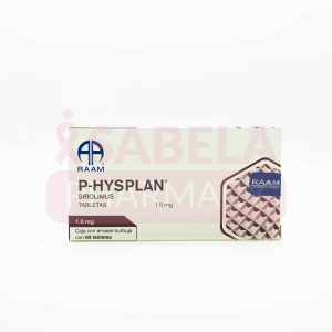 SIROLIMUS P-HYSPLAN 1 MG CAJA C/60 TABS.