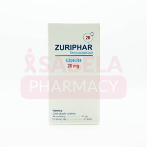 TEMOZOLAMIDA ZURIPHAR 20 MG C/5 TABS ZURICH