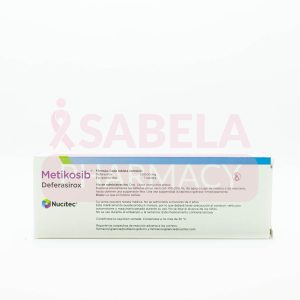 DEFERASIROX METIKOSIB 500 MG C/28 TABS.