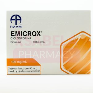 CICLOSPORINA EMICROX EMULSION 10 G/100 ML, RAAM