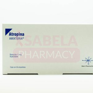 ATROPINA AMIXTERIA 1MG SOL INY CAJA C/50 AMP. STERN PHARMA