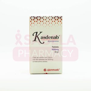 ACETATO DE ABIRATERONA DE 500MG CON 60 TABLETAS