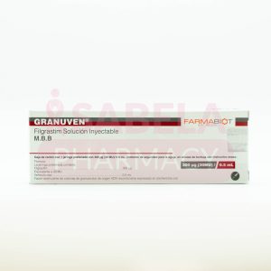 FILGRASTIM, GRANUVEN SOL INYEC. JERINGA PRELLENADA. ACCORD