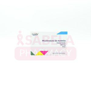 MICOFENOLATO DE MOFETILO 500MG 50 TABLETAS CAMBER